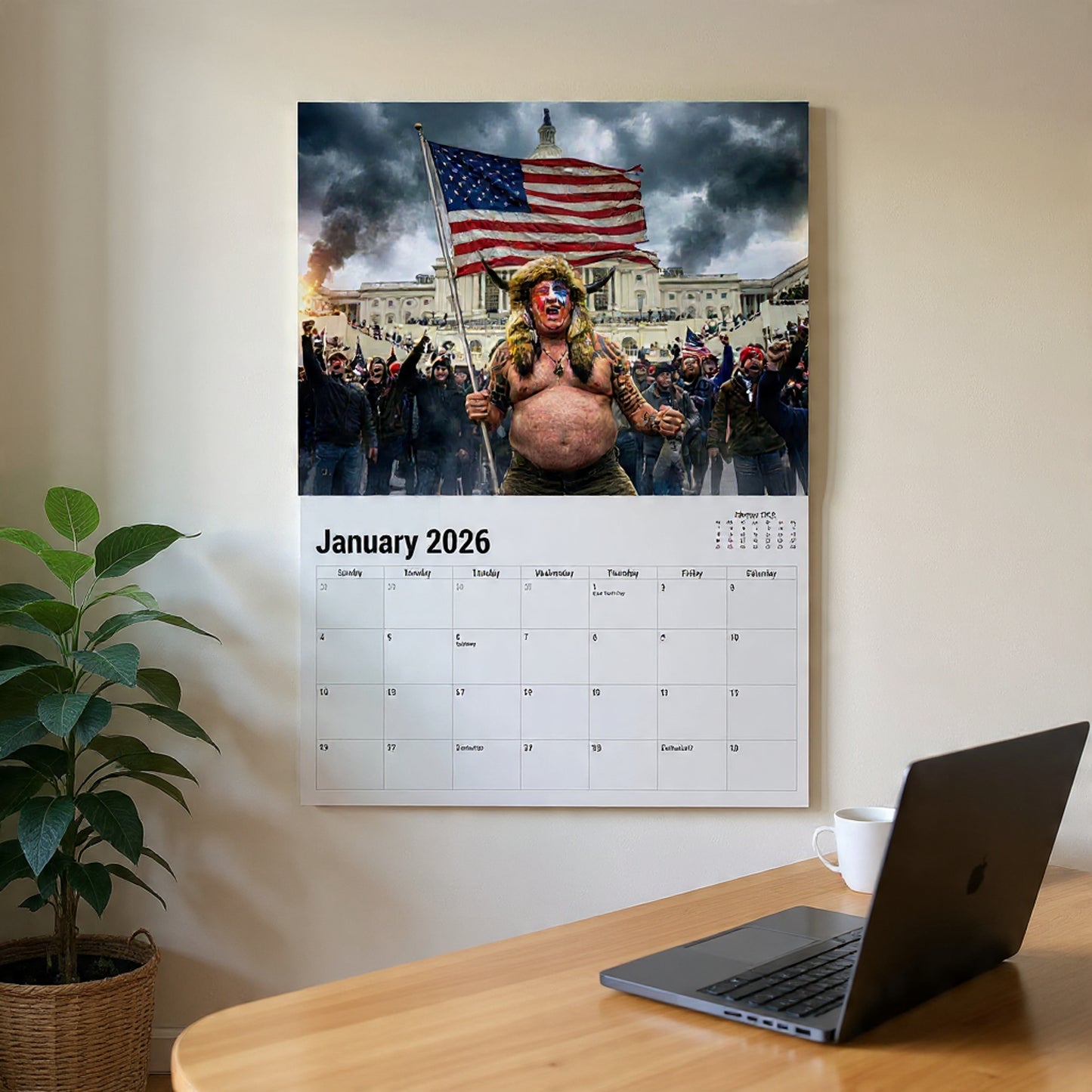 Ugly Trump Calendar 2026